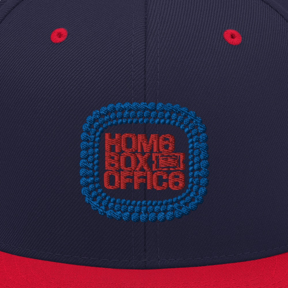 HBO Home Box Office Logo 50th Anniversary Flat Bill Hat