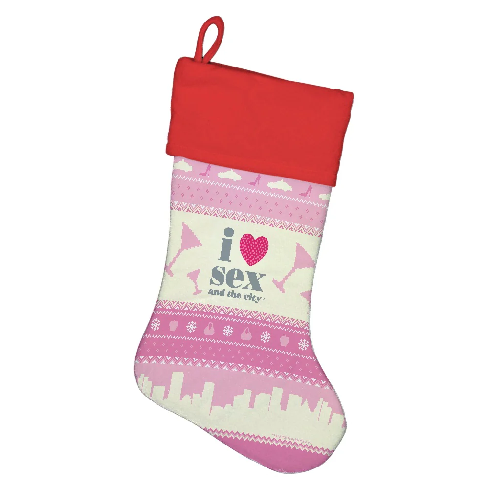 Sex and the City I Love Sex and the City Holiday Stocking
