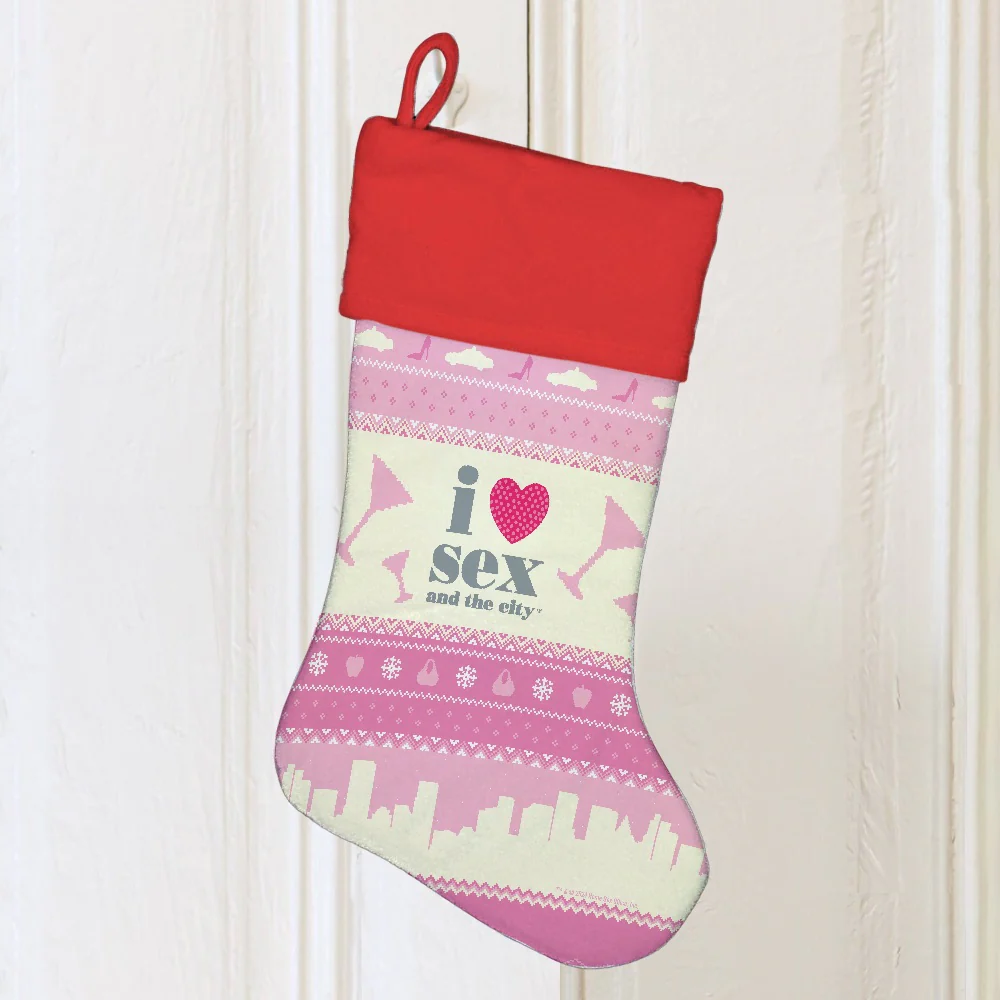 Sex and the City I Love Sex and the City Holiday Stocking
