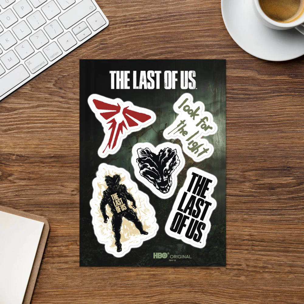 The Last Of Us Icons Sticker Sheet