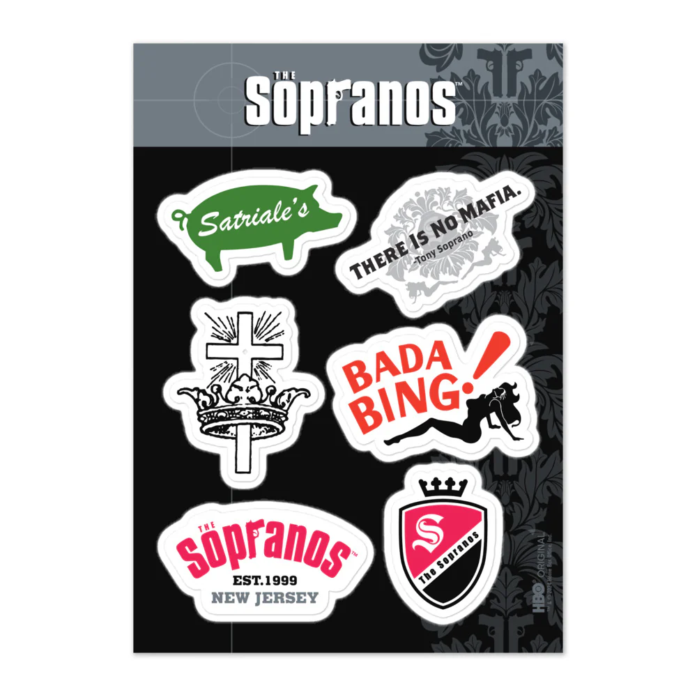 The Sopranos Icons Sticker Sheet