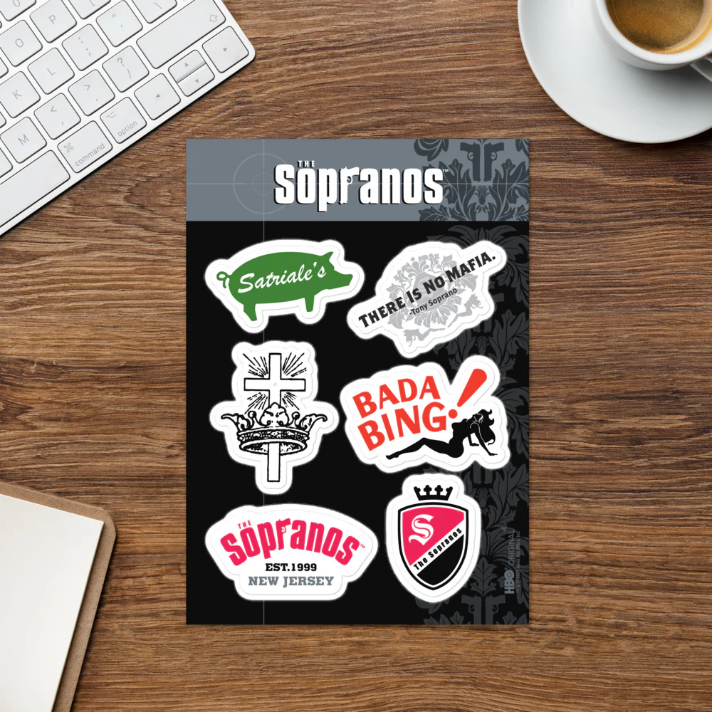 The Sopranos Icons Sticker Sheet