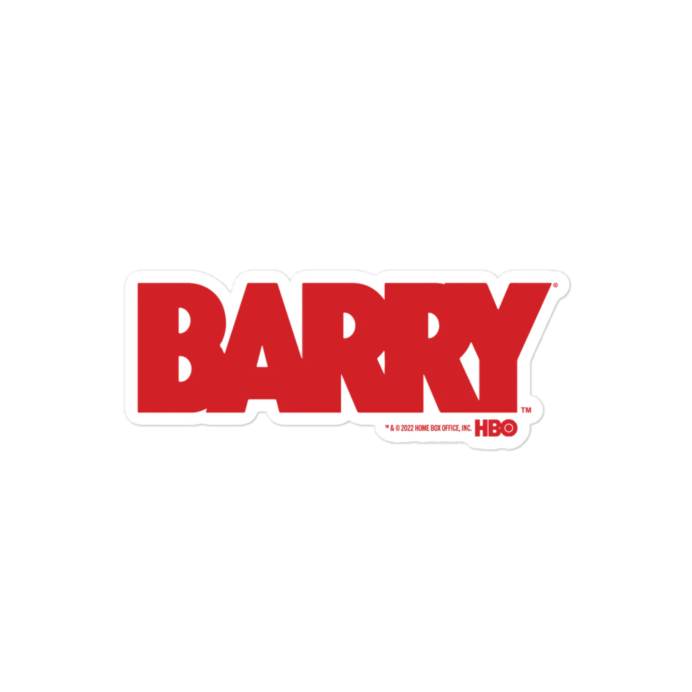 HBO Barry Logo Sticker