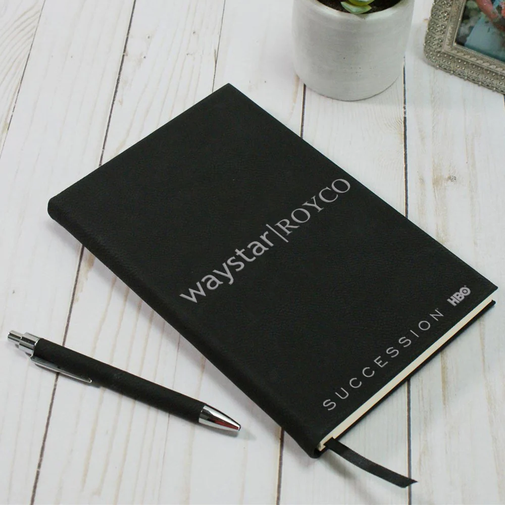 Succession Waystar Royco Leather Journal