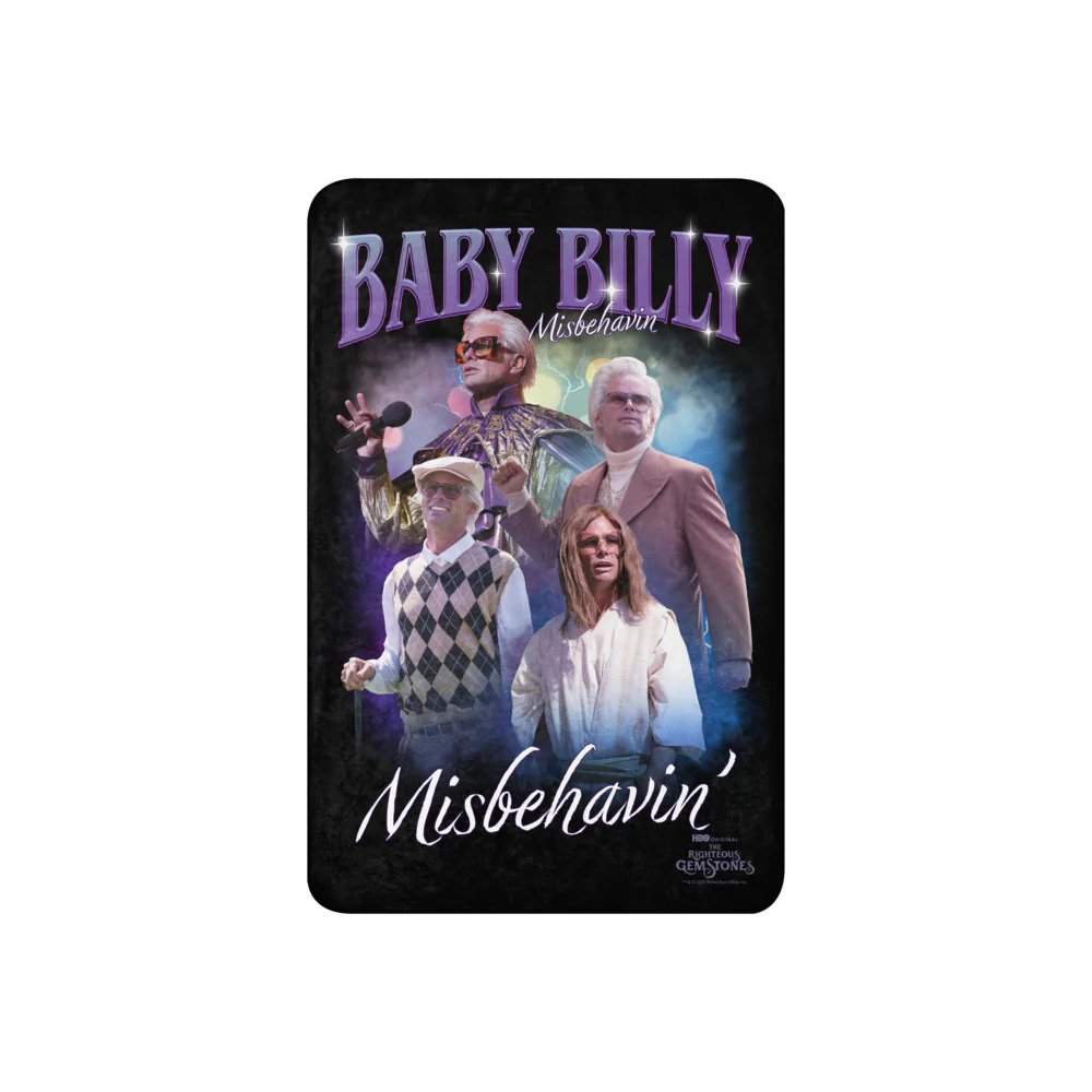 The Righteous Gemstones Sherpa Blanket Baby Billy Heartthrob