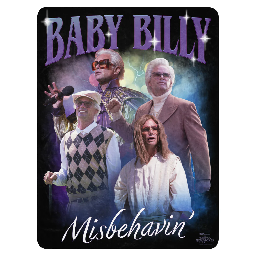 The Righteous Gemstones Sherpa Blanket Baby Billy Heartthrob 6 The Righteous Gemstones Sherpa Blanket Baby Billy Heartthrob