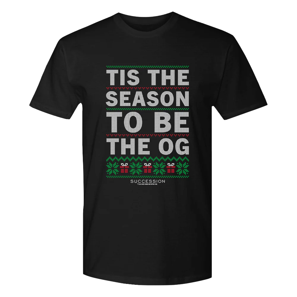 Succession OG Season Ugly Holiday T-Shirt