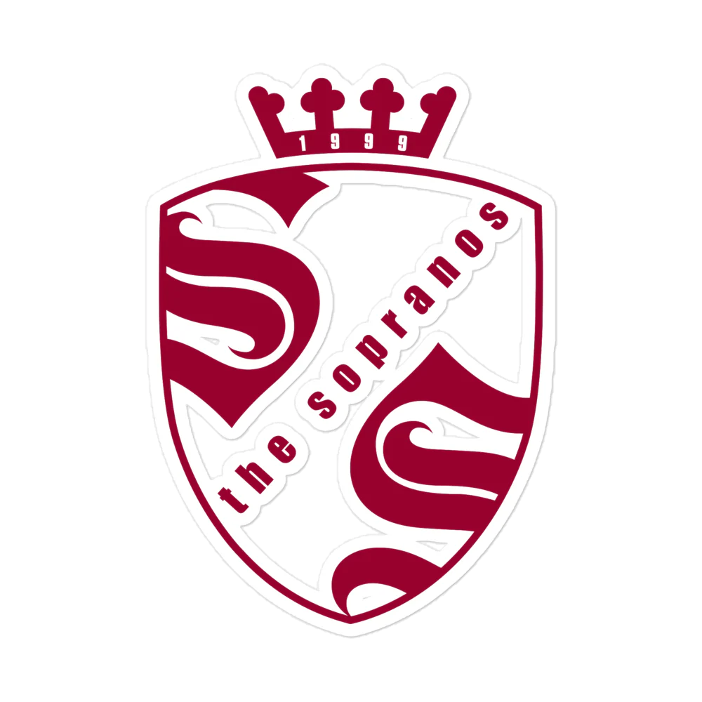 The Sopranos Crest Die Cut Sticker