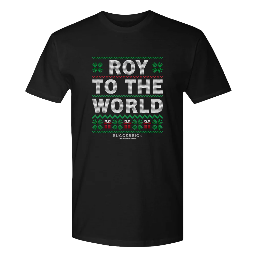 Succession Roy To The World Ugly Holiday T-Shirt