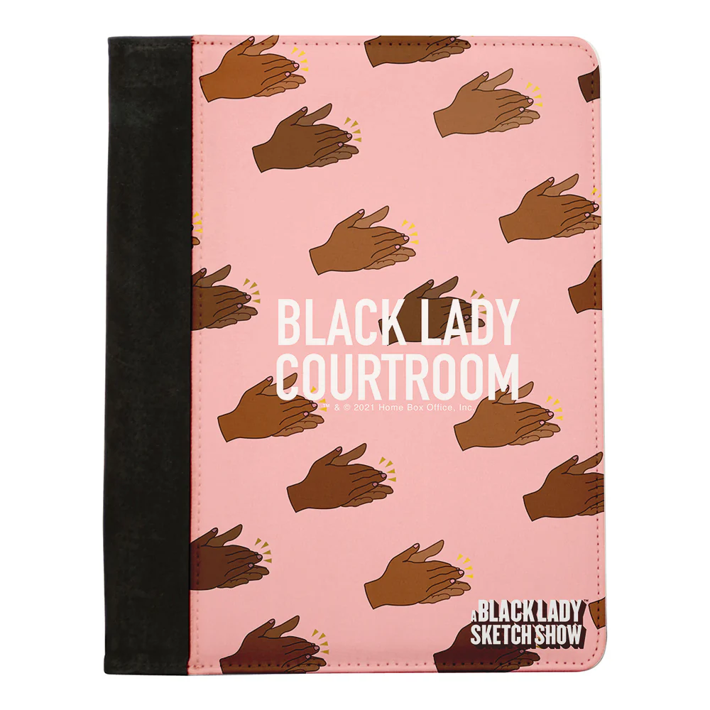 A Black Lady Sketch Show Black Lady Courtroom Portfolio Notepad