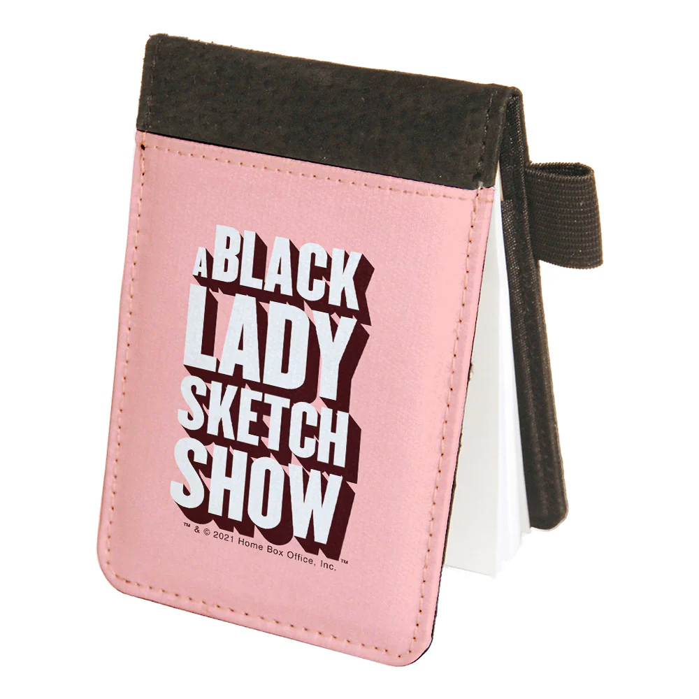 A Black Lady Sketch Show Logo Portfolio Notepad