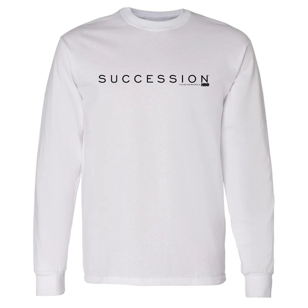 Succession Logo Adult Long Sleeve T-Shirt