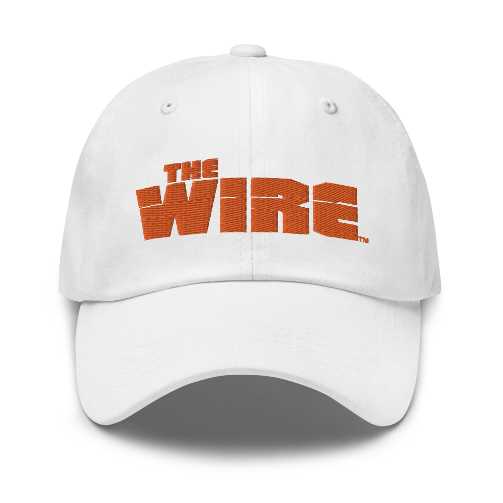 The Wire Orange Logo Embroidered Hat