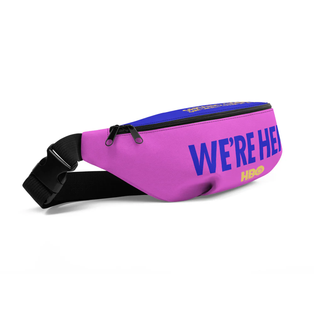 We're Here Logo Premium Fanny Pack