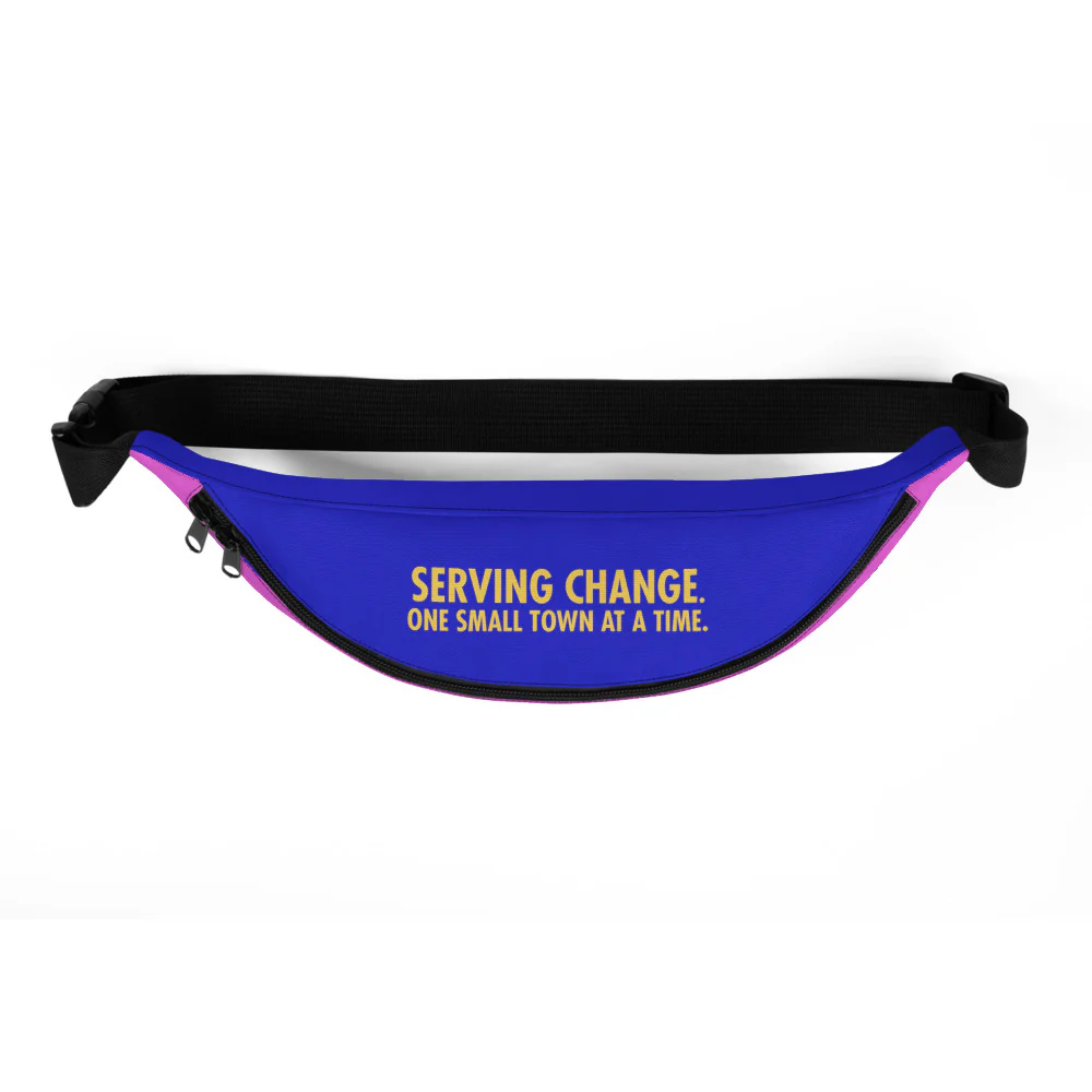 We're Here Logo Premium Fanny Pack 2 We're Here Logo Premium Fanny Pack