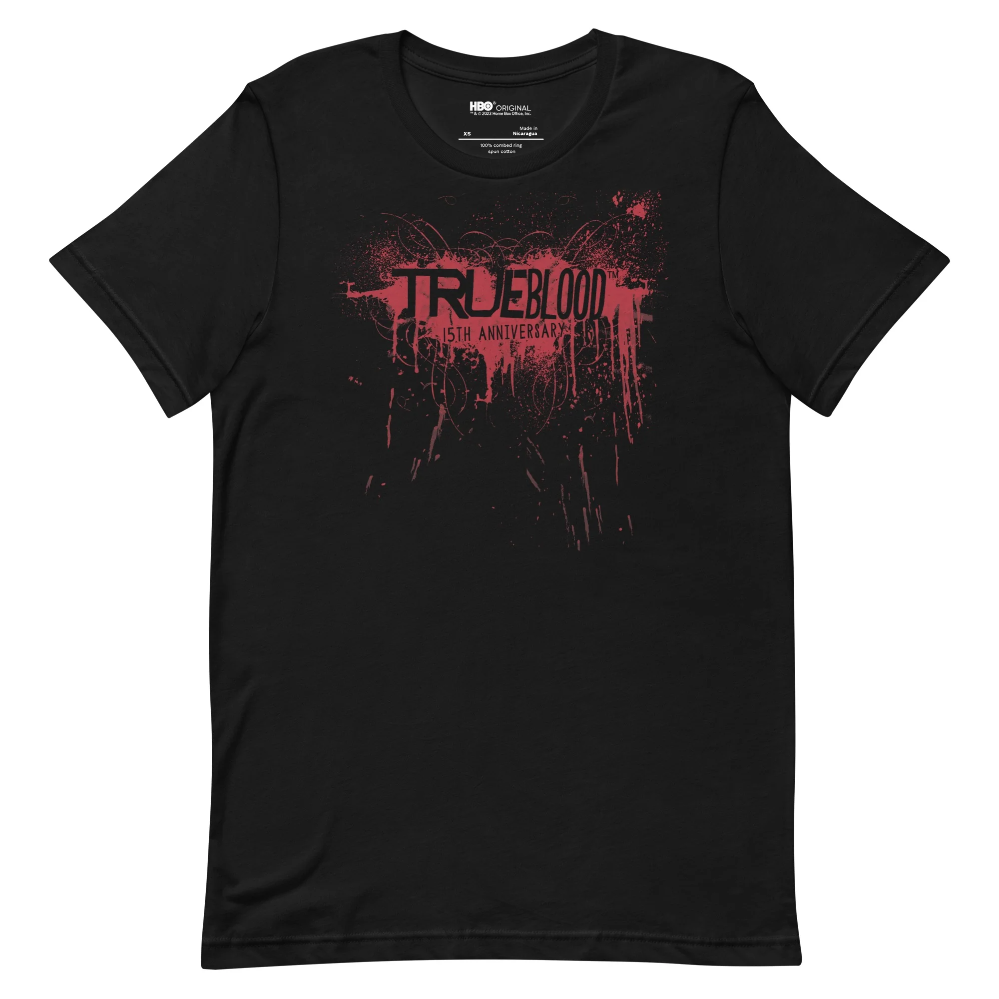 True Blood 15th Anniversary Logo Adult T-Shirt