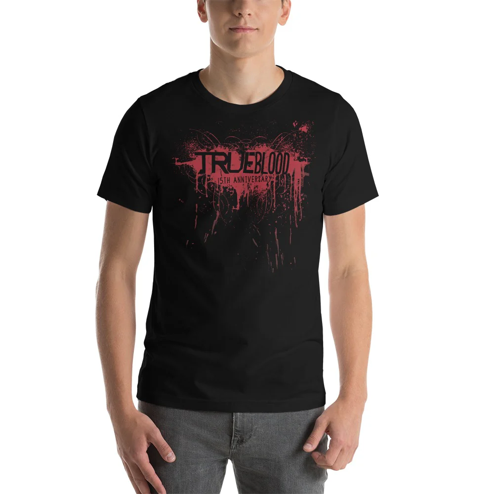 True Blood 15th Anniversary Logo Adult T-Shirt