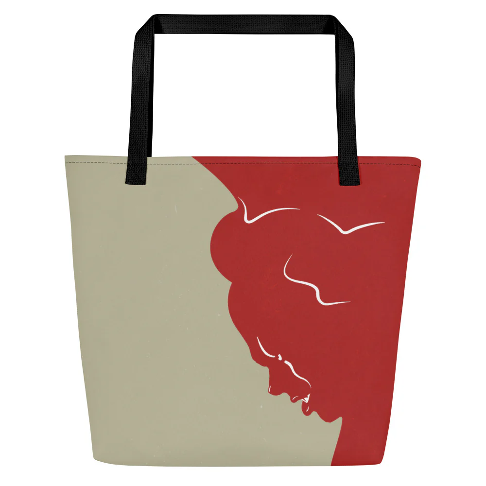 IT: Welcome to Derry Pennywise Silhouette Tote Bag