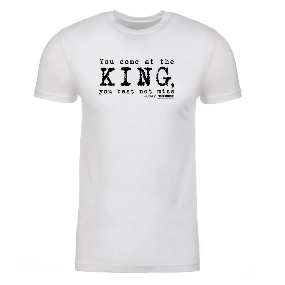 The Wire Omar Come At The King Adult Short Sleeve T-Shirt
