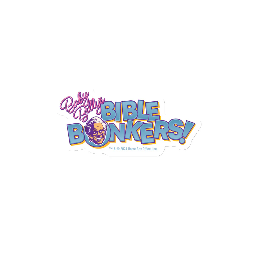 The Righteous Gemstones Baby Billy's Bible Bonkers Magnet