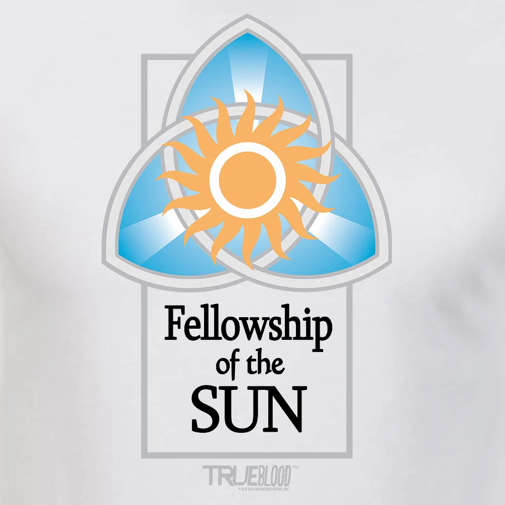 True Blood Fellowship Of The Sun Adult Short Sleeve T-Shirt