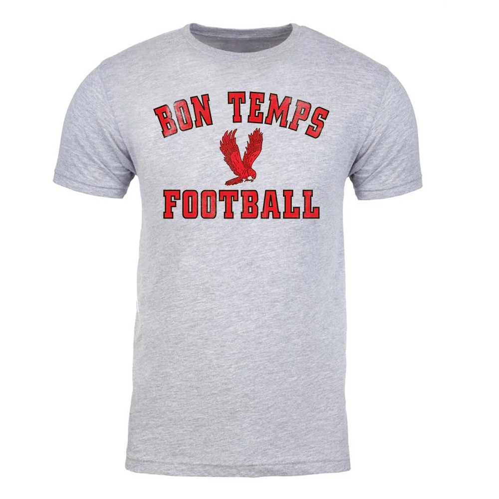 True Blood Bon Temps Football Adult Short Sleeve T-Shirt