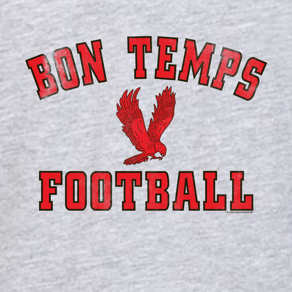 True Blood Bon Temps Football Adult Short Sleeve T-Shirt