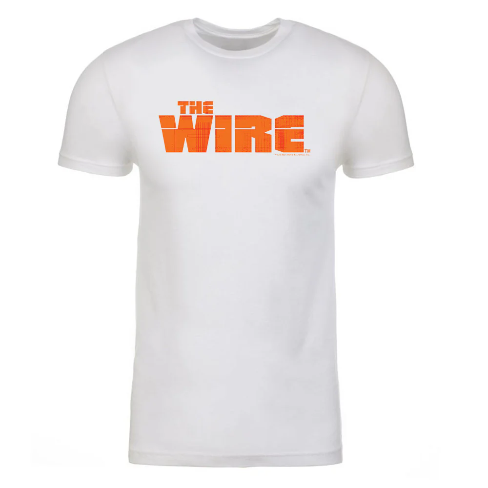The Wire Orange Logo Adult Short Sleeve T-Shirt