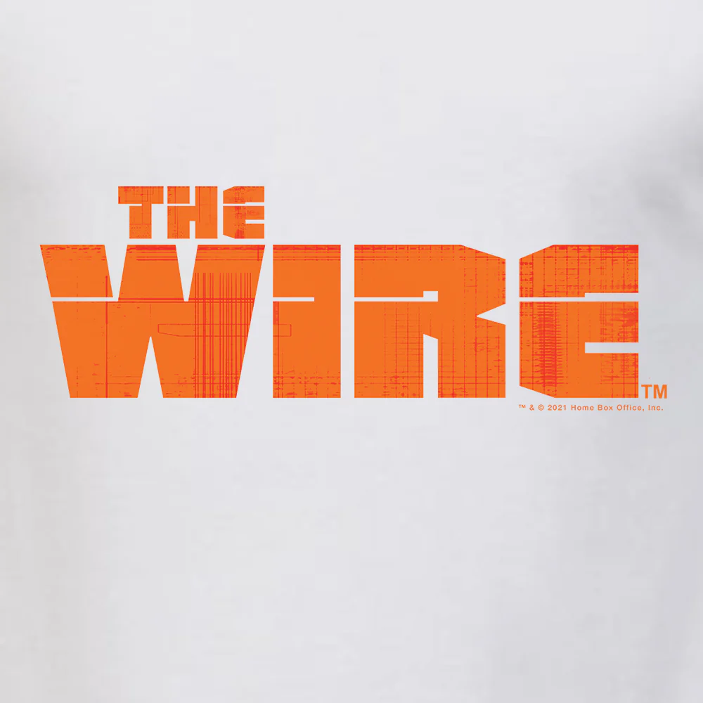 The Wire Orange Logo Adult Short Sleeve T-Shirt 2 The Wire Orange Logo Adult Short Sleeve T-Shirt