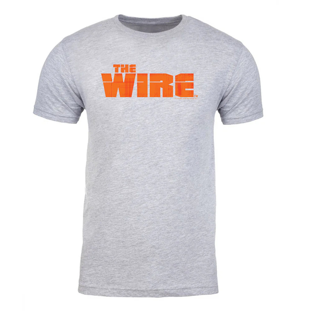 The Wire Orange Logo Adult Short Sleeve T-Shirt 3 The Wire Orange Logo Adult Short Sleeve T-Shirt
