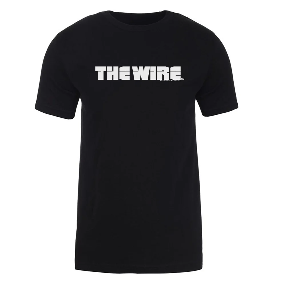 The Wire Logo Adult Short Sleeve T-Shirt