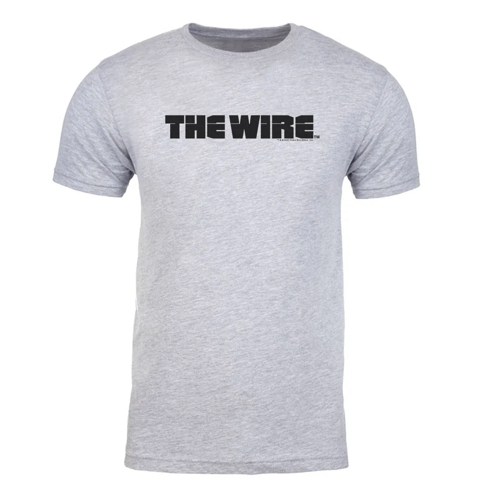 The Wire Logo Adult Short Sleeve T-Shirt 3 The Wire Logo Adult Short Sleeve T-Shirt