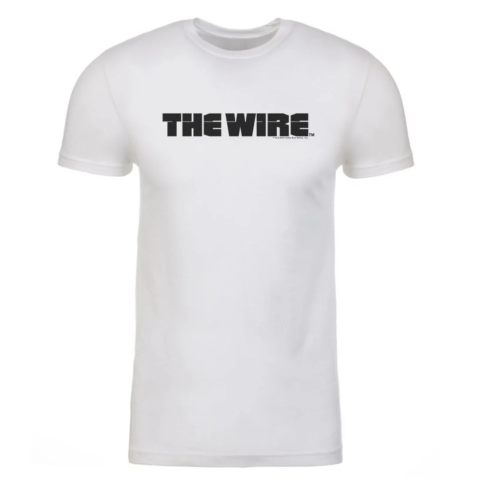 The Wire Logo Adult Short Sleeve T-Shirt 5 The Wire Logo Adult Short Sleeve T-Shirt