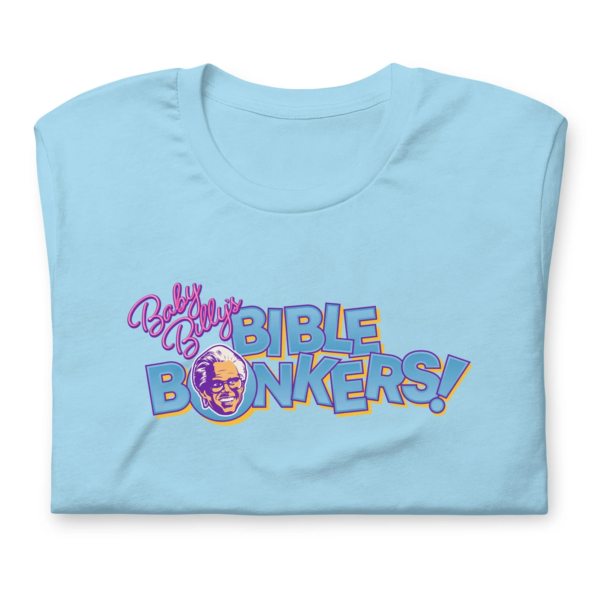 Righteous Gemstones Baby Billy's Bible Bonkers Adult Short Sleeve T-Shirt