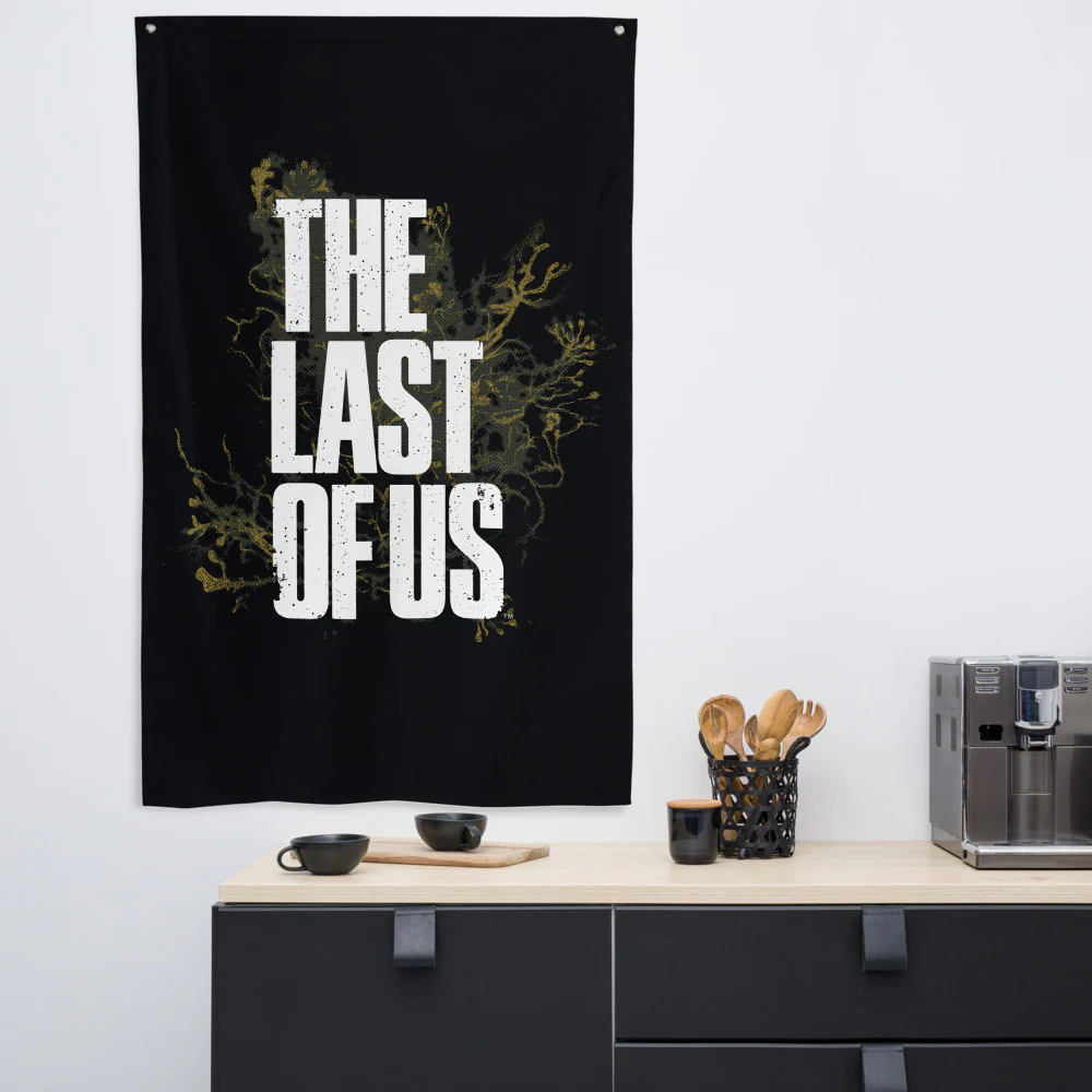 The Last Of Us Logo Flag