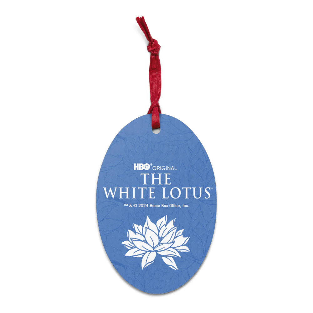 The White Lotus Logo Ornament
