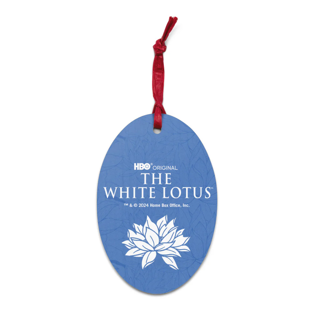 The White Lotus Logo Ornament