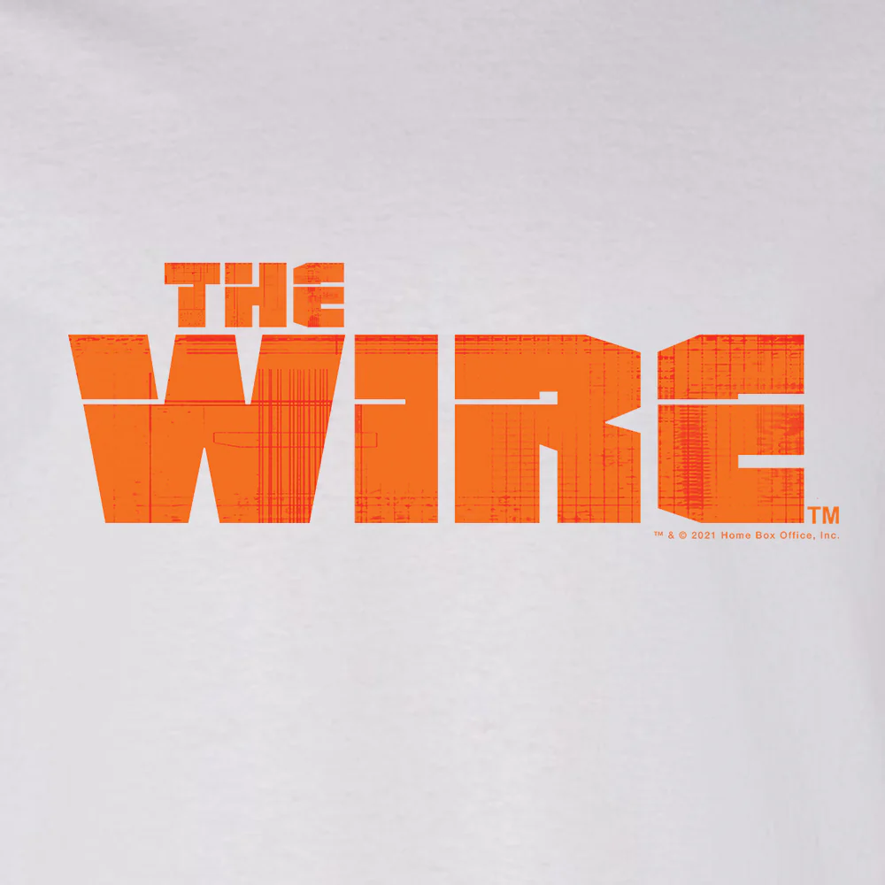 The Wire Orange Logo Adult Long Sleeve T-Shirt