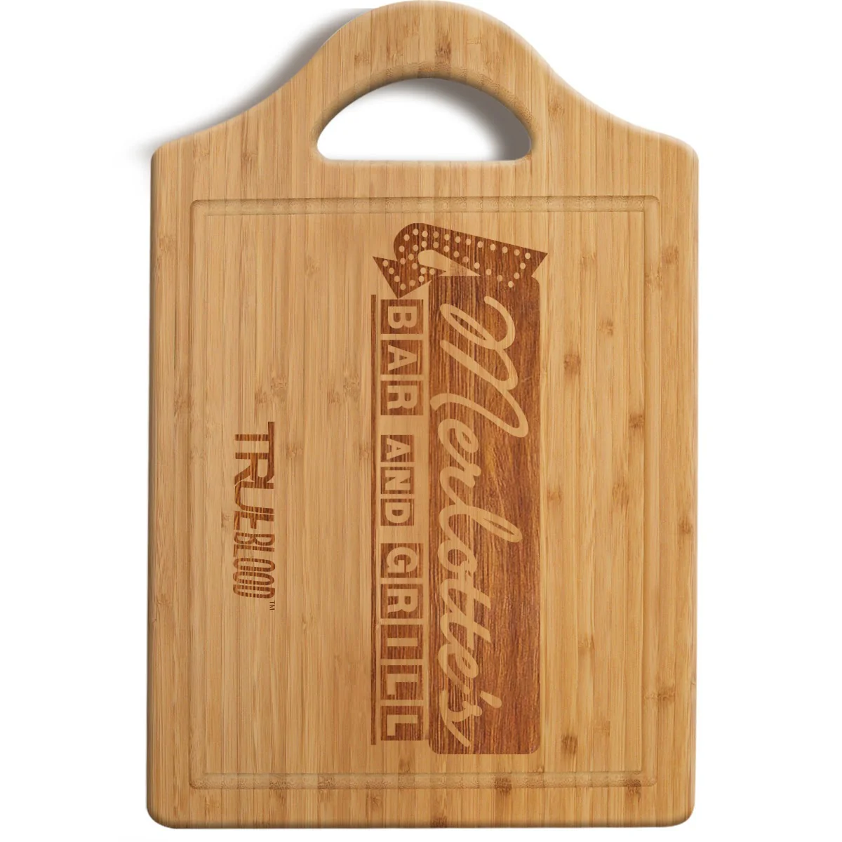 True Blood Merlotte's Laser Engraved Cutting Board