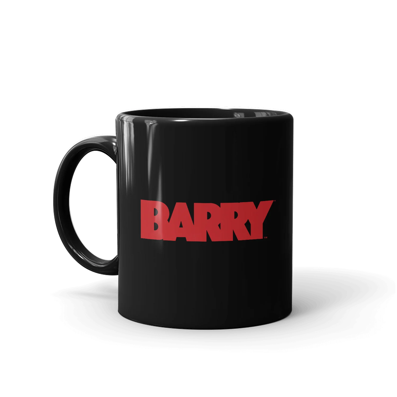 Barry Logo Black Mug