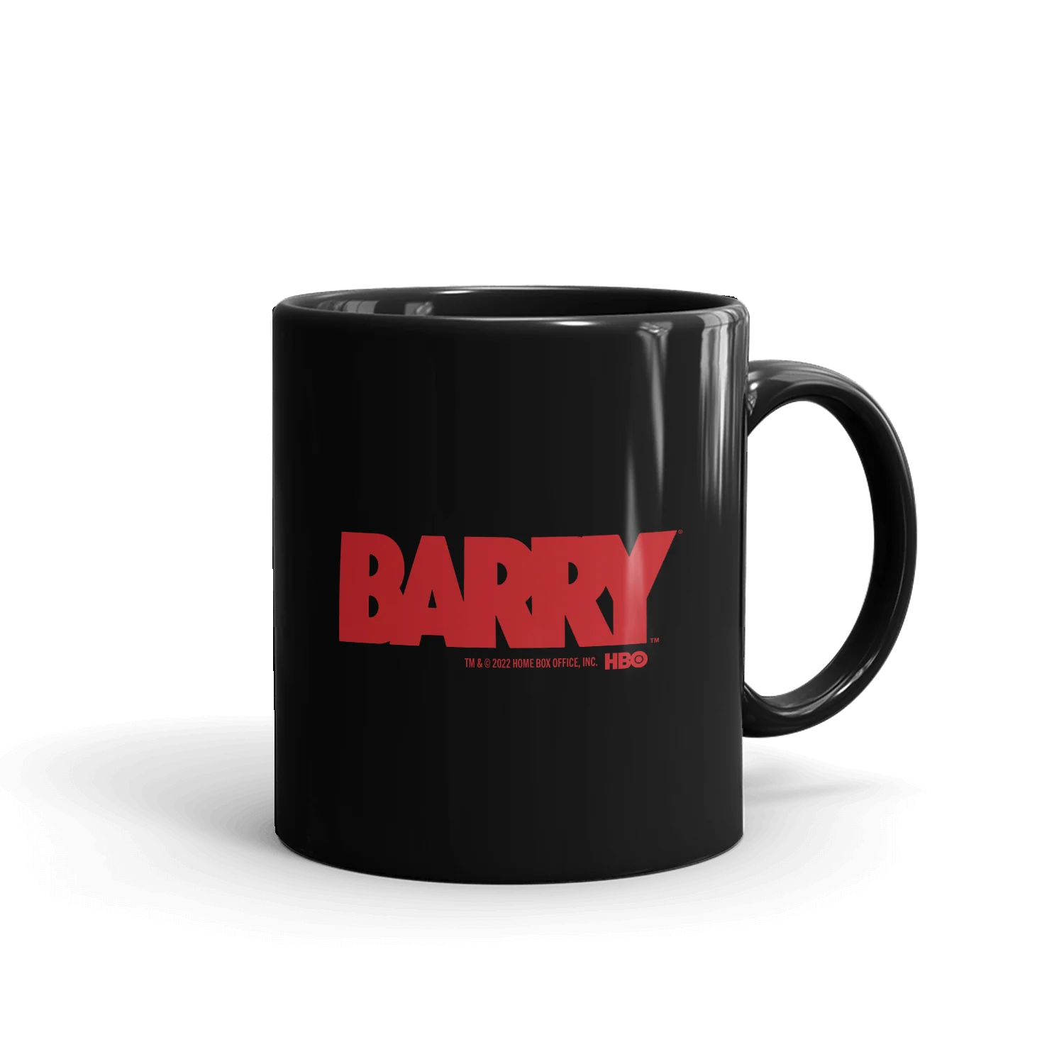 Barry Logo Black Mug