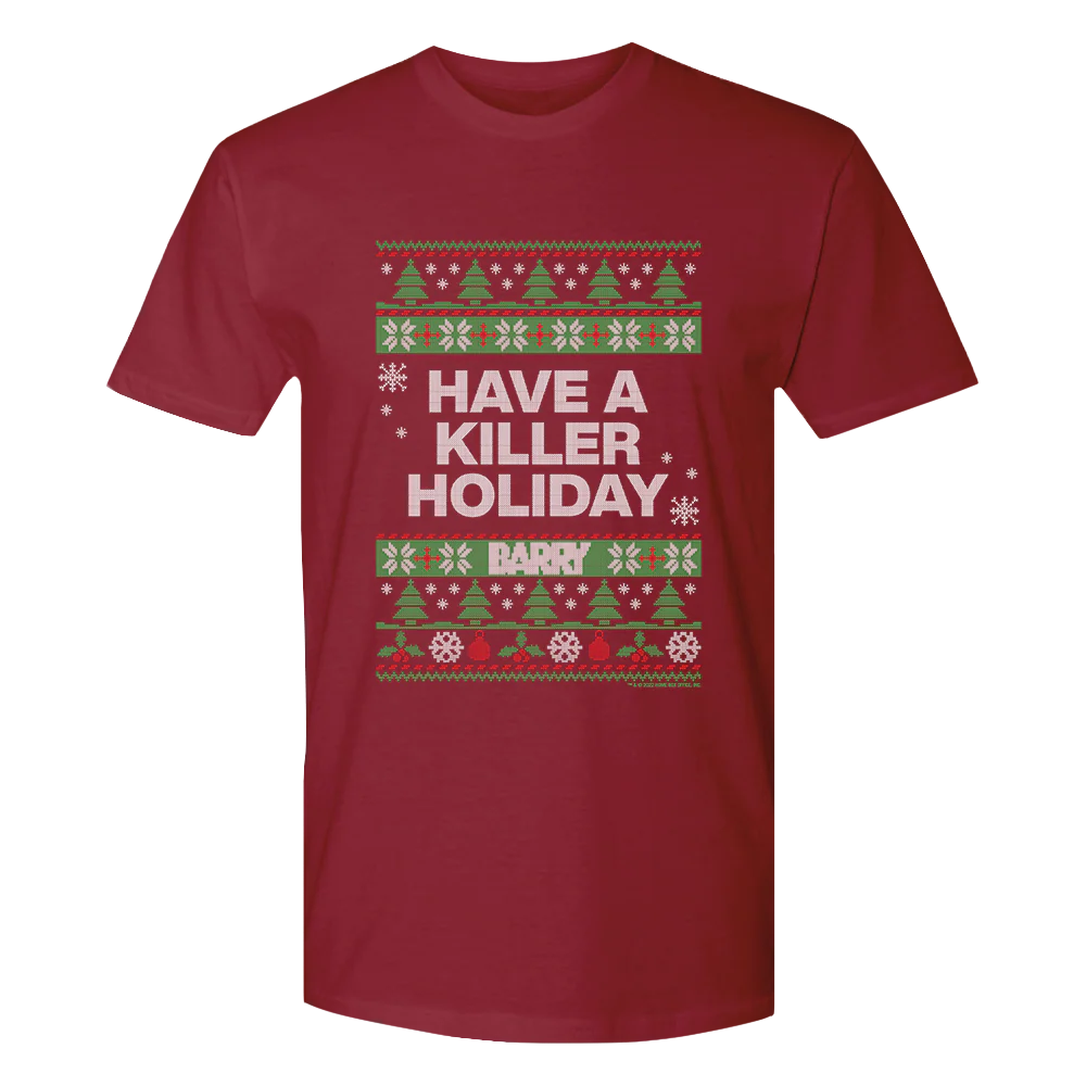 Barry Killer Ugly Holiday T-Shirt