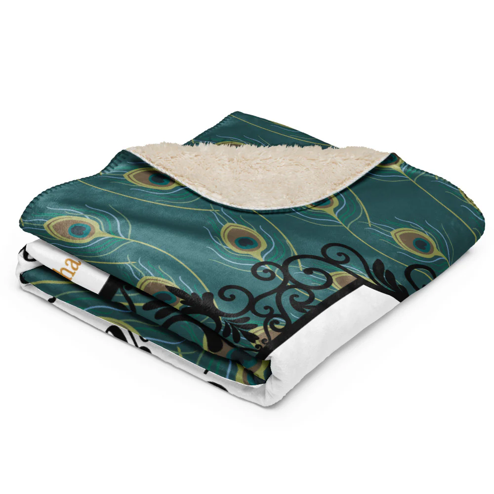 The Gilded Age Gets What She Wants Premium Sherpa Blanket
