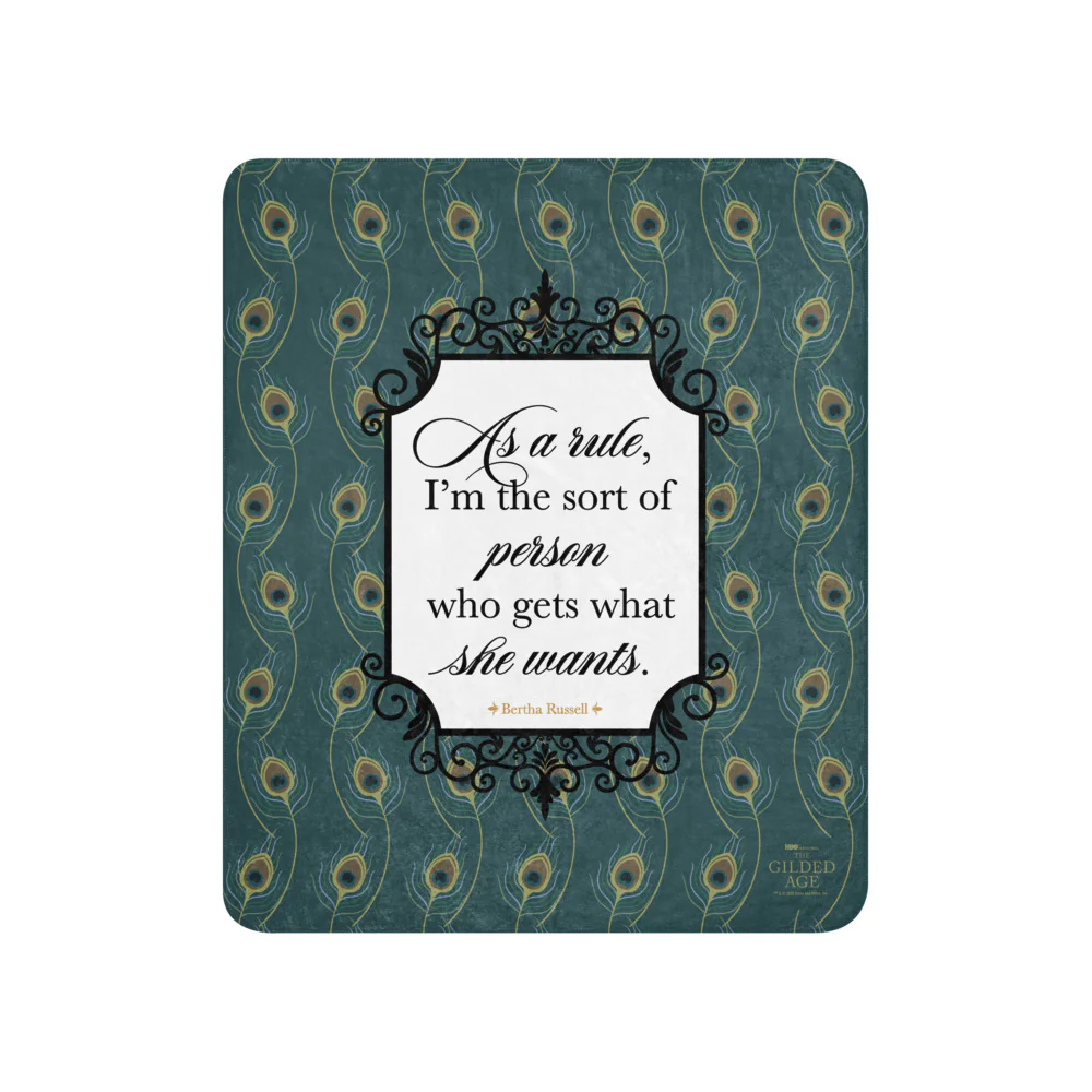 The Gilded Age Gets What She Wants Premium Sherpa Blanket 4 The Gilded Age Gets What She Wants Premium Sherpa Blanket