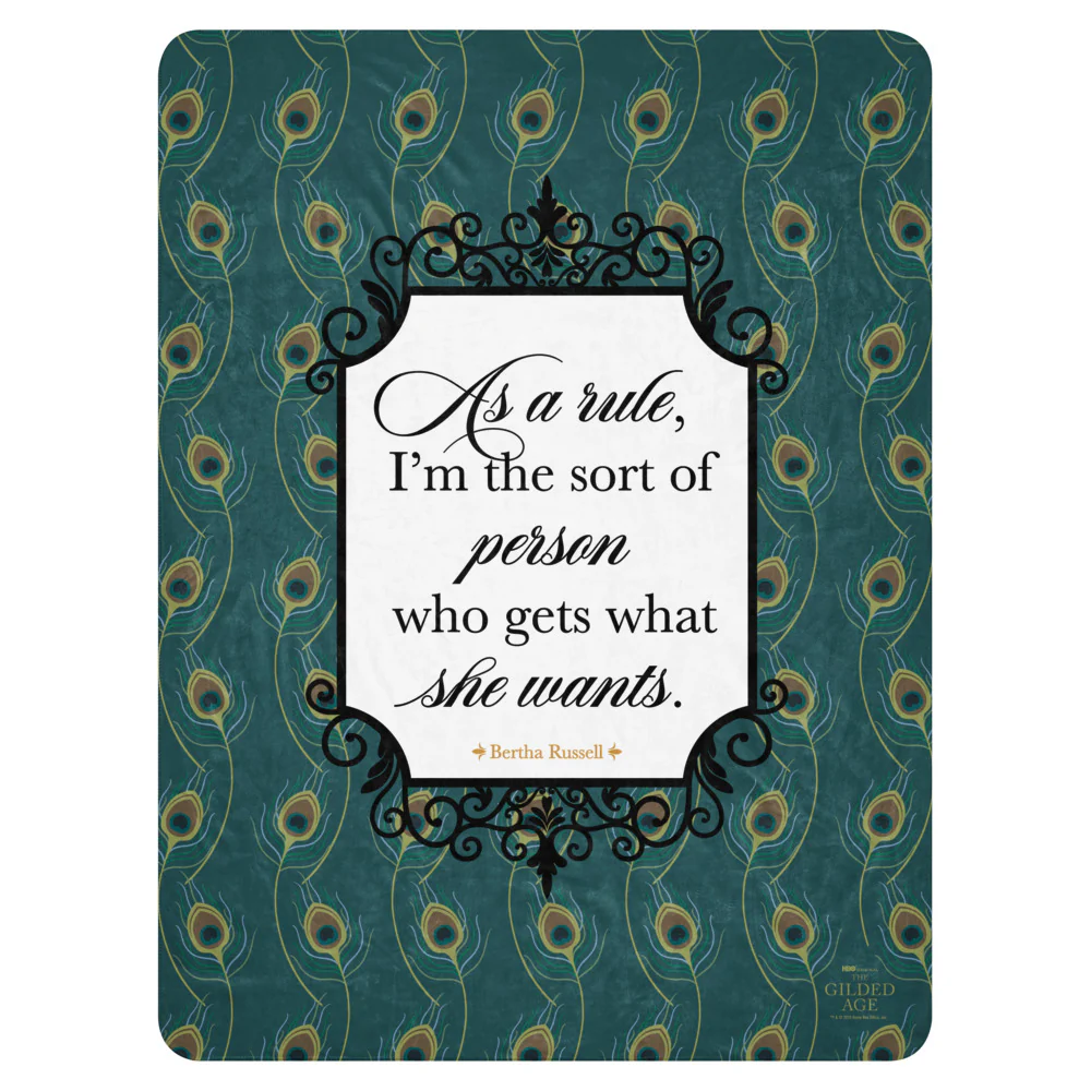 The Gilded Age Gets What She Wants Premium Sherpa Blanket 6 The Gilded Age Gets What She Wants Premium Sherpa Blanket