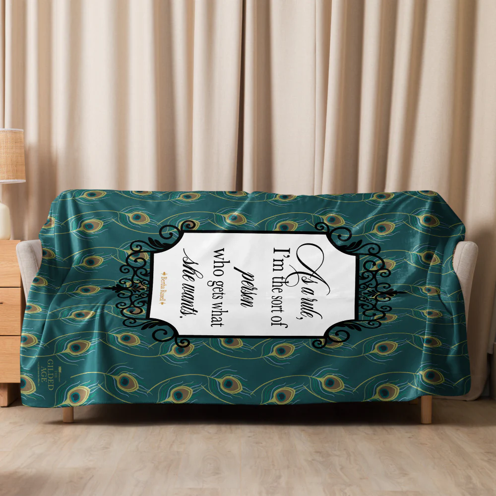 The Gilded Age Gets What She Wants Premium Sherpa Blanket 7 The Gilded Age Gets What She Wants Premium Sherpa Blanket