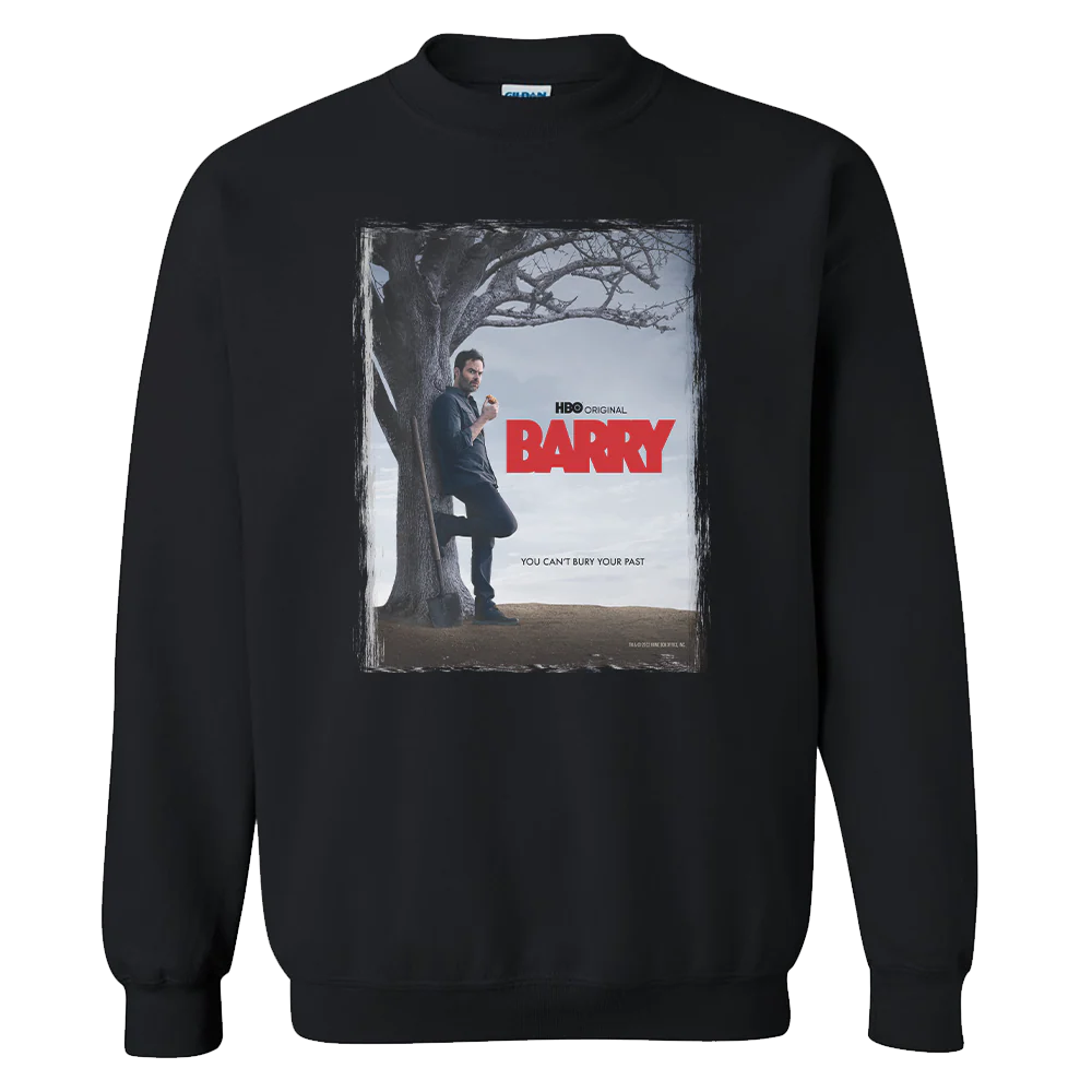 Barry You Can't Bury Your Past Fleece Crewneck Sweatshirt