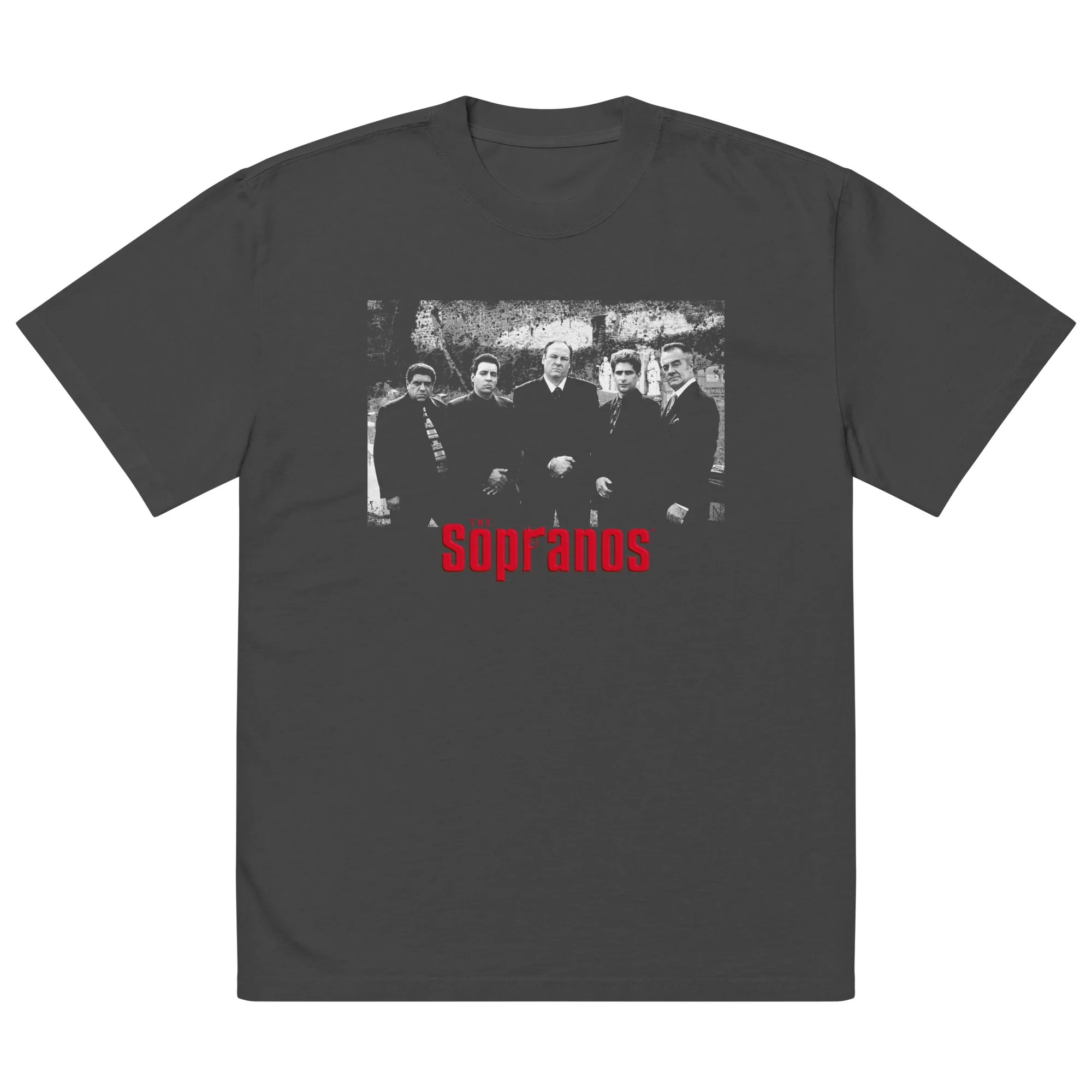 The Sopranos Tony's Crew Oversized Faded T-Shirt