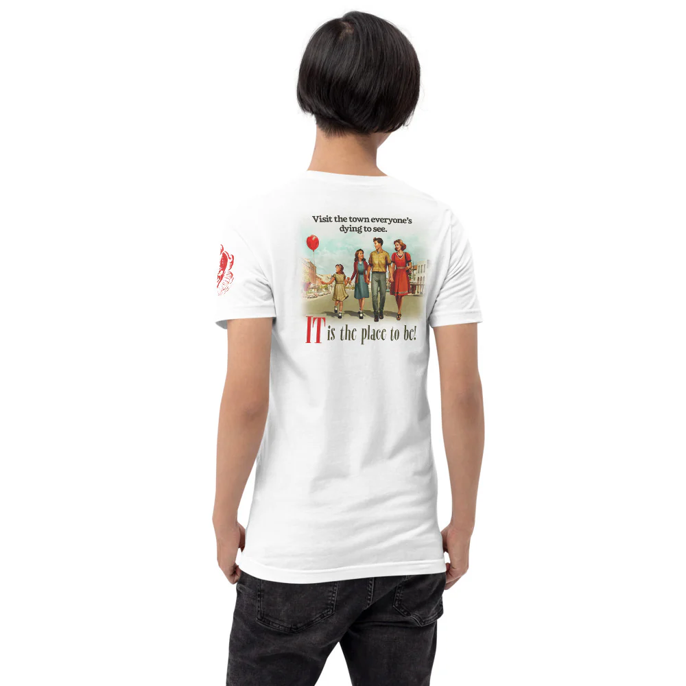 IT: Welcome to Derry Visit The Town T-Shirt 3 IT: Welcome to Derry Visit The Town T-Shirt
