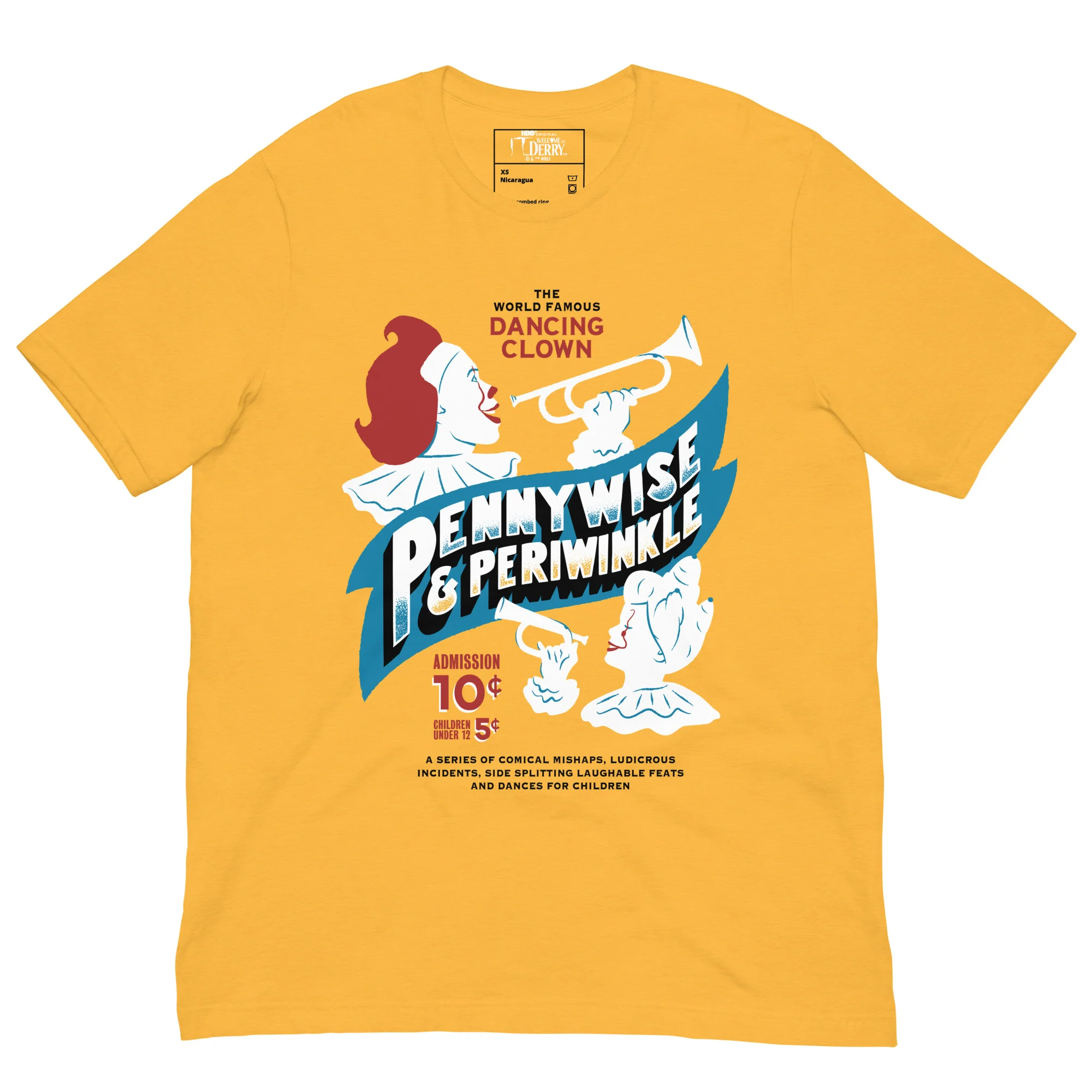 IT: Welcome to Derry Pennywise & Periwinkle T-shirt